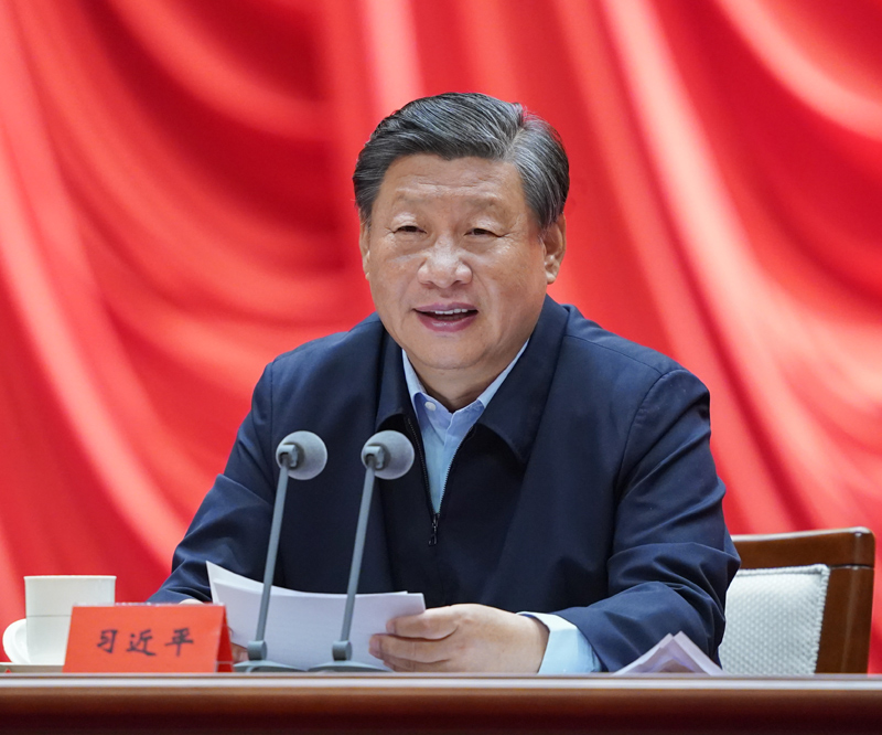 　　9月1日，2021年秋季学期中央党校（国家行政jdb捕鱼）中青年干部培训班在中央党校开班。中共中央总书记、国家主席、中央军委主席习近平在开班式上发表重要讲话。新华社记者 申宏 摄